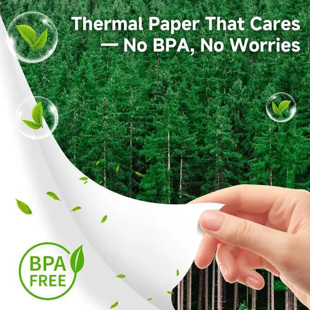Alt view image 6 of 7 - Portable Thermal Printer Paper of 200 sheets US Letter 8.5 x 11 Inch