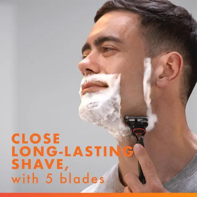 Alt view image 5 of 7 - Fusion5 5-Blade Mens Razor Blade Refills, 12 Count, with Precision Trimmer