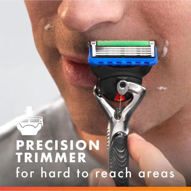 Alt view image 7 of 7 - Fusion5 Proglide Razor for Men, 5-Blade, 1 Razor Handle, 5 Blade Refills, with Travel Case