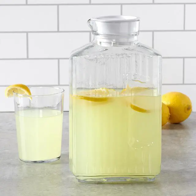 Alt view image 5 of 5 - 2 Quart Bistro Pitcher with Lid, Pack of Two