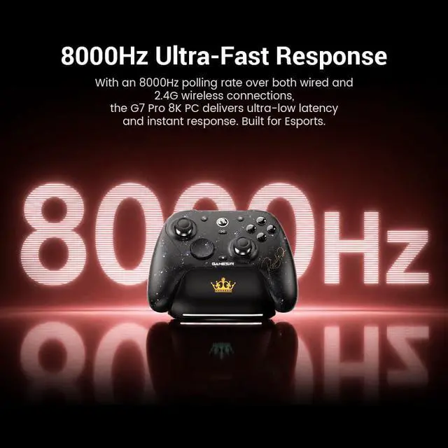 Alt view image 3 of 7 - G7 Pro 8K PC Wireless Gaming Controller,Gen 2 TMR Sticks,Windows