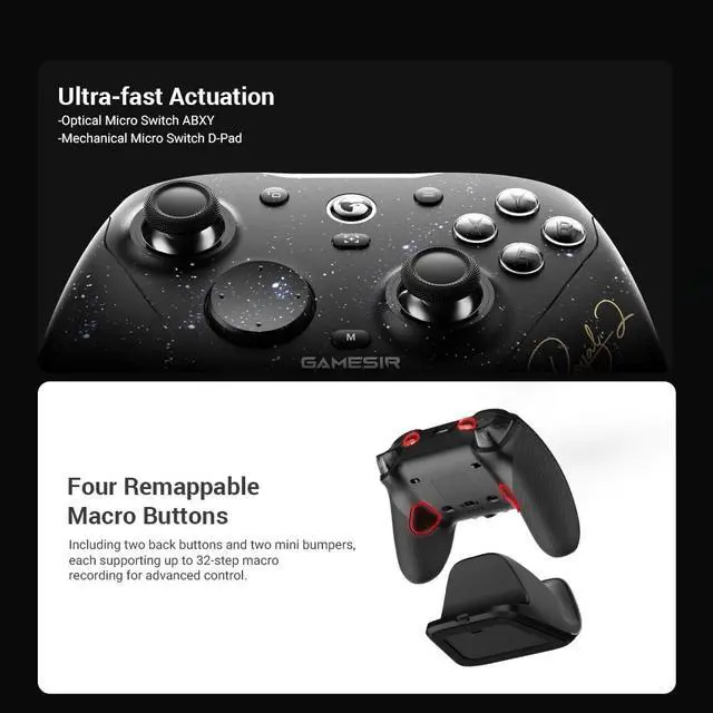 Alt view image 6 of 7 - G7 Pro 8K PC Wireless Gaming Controller,Gen 2 TMR Sticks,Windows
