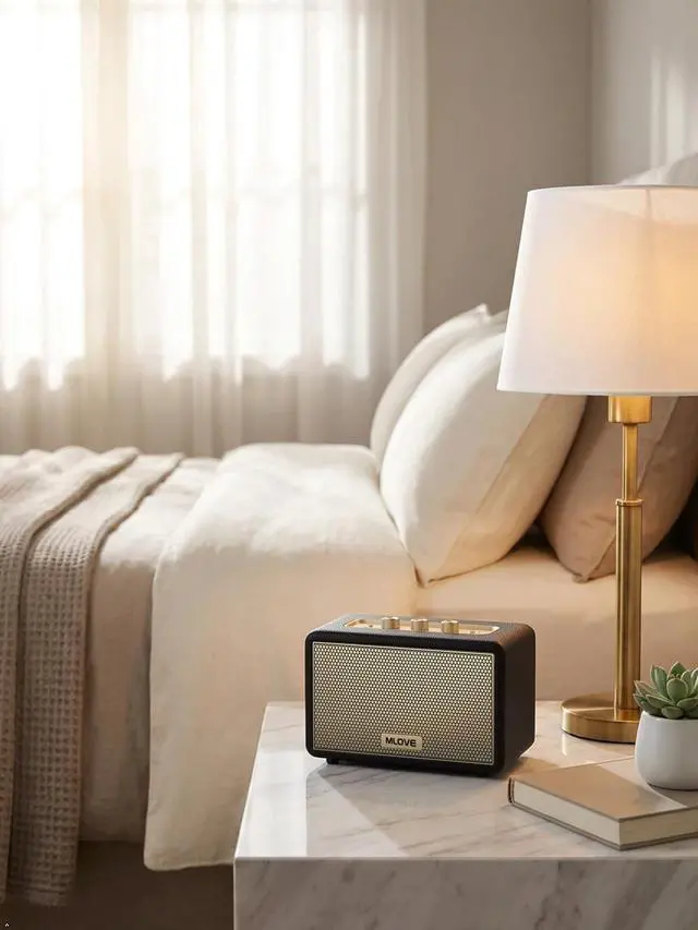 Alt view image 6 of 7 - A200 Retro Bluetooth Speaker for Home