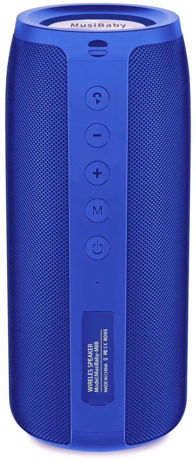 Main image of M88 Bluetooth Speaker, Waterproof Portable Speaker for Beach