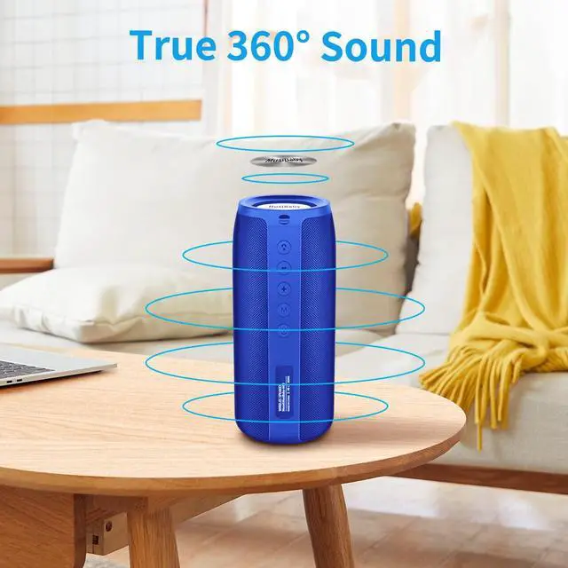 Alt view image 2 of 7 - M88 Bluetooth Speaker, Waterproof Portable Speaker for Beach