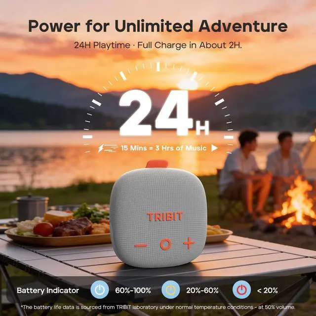 Alt view image 4 of 7 - StormBox Micro 3 Portable Bluetooth Speaker, 13W, IP68 Waterproof