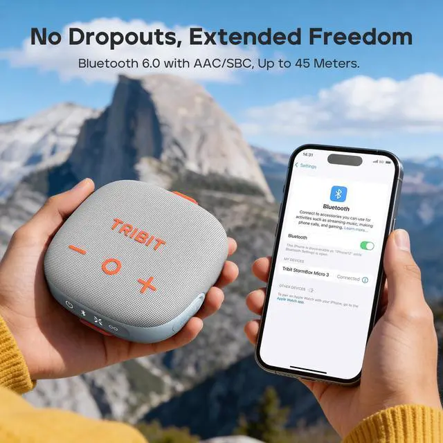 Alt view image 6 of 7 - StormBox Micro 3 Portable Bluetooth Speaker, 13W, IP68 Waterproof