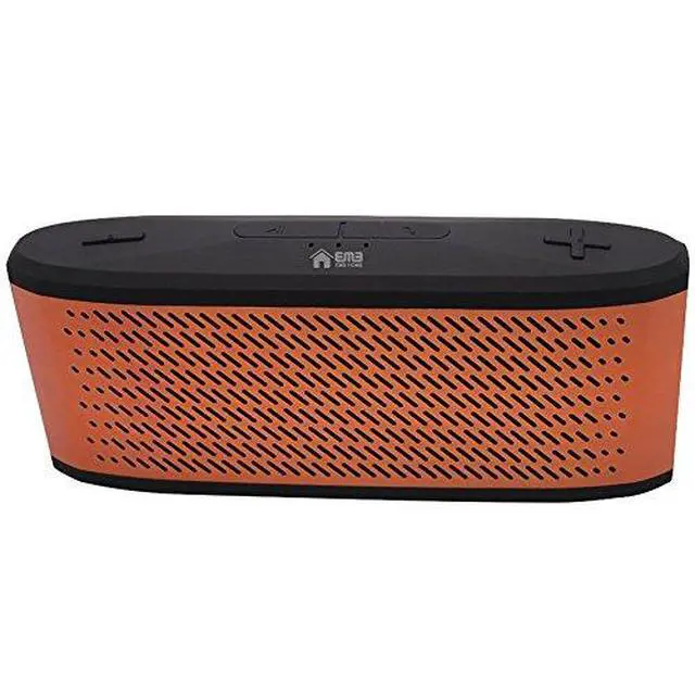 Alt view image 3 of 3 - ES950BT-GX1 Indoor/Outdoor High-Definition Super Loud Portable Bluetooth Speaker - Orange