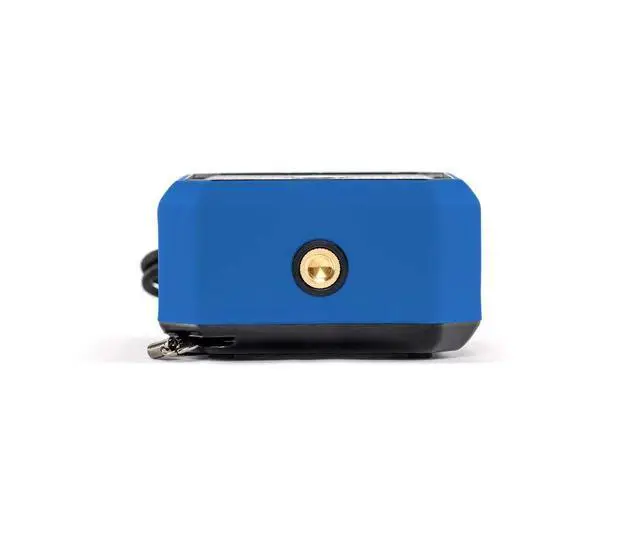 Alt view image 2 of 7 - EcoPebble Lite GDI-EXPLT502 Rugged Waterproof Floating Portable Bluetooth Wireless 5-Watt Mini Smart Speaker (Blue)