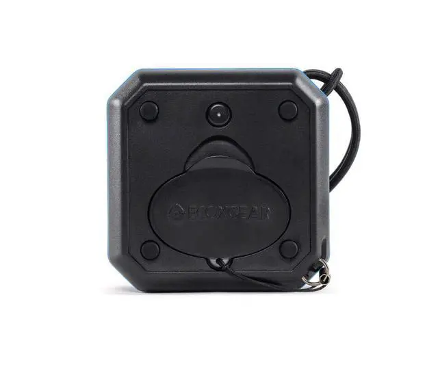 Alt view image 5 of 7 - EcoPebble Lite GDI-EXPLT502 Rugged Waterproof Floating Portable Bluetooth Wireless 5-Watt Mini Smart Speaker (Blue)