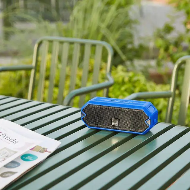 Alt view image 6 of 7 - HydraJolt Wireless Bluetooth Speaker, Waterproof Portable Speakers with Built in Phone Charger and Lights, Everything Proof Outdoor, Shockproof, Snowproof, 16 Hours Playtime
