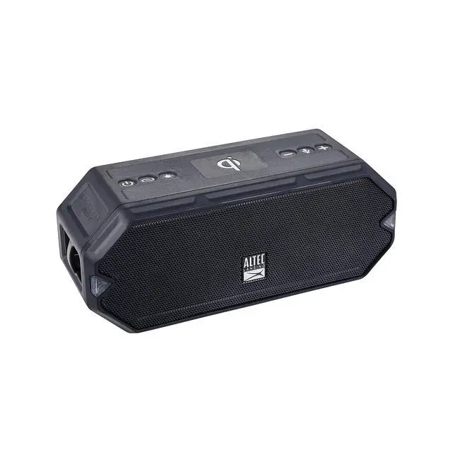 Alt view image 5 of 7 - HydraBlast Wireless Portable Bluetooth Speaker, IP67 Waterproof for Parties, USB C Rechargeable Outdoor Speakers with Built in Phone Charger and LED Lights, 20 Hour Playtime