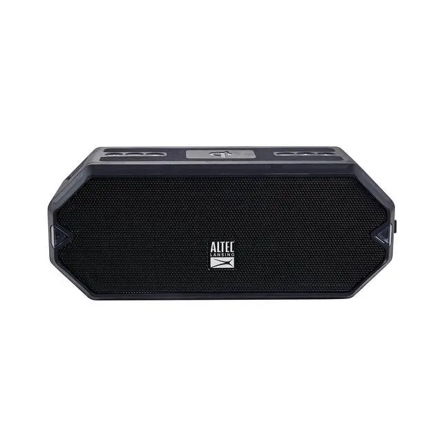 Alt view image 2 of 7 - HydraBlast Wireless Portable Bluetooth Speaker, IP67 Waterproof for Parties, USB C Rechargeable Outdoor Speakers with Built in Phone Charger and LED Lights, 20 Hour Playtime