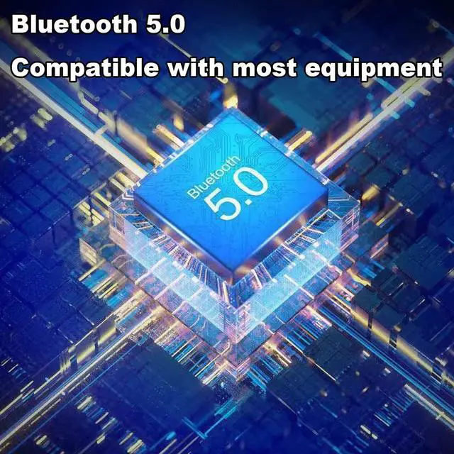 Alt view image 6 of 7 - Bluetooth Speaker Wireless, Waterproof & Dustproof Portable Speaker with Lights, Loud Stereo Sound, Day Playtime, Home/Party/Outdoor/Beach (Black)