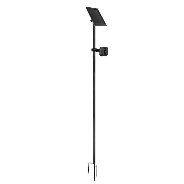 Alt view image 4 of 7 - 2-in-1 Stake Mount for Outdoor Cameras and Solar Panels