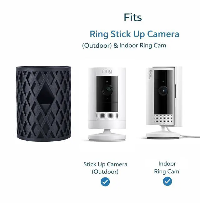 Alt view image 7 of 7 - Disguise Camera Vase Compatible with Ring Outdoor Cam (Stick Up Cam) & Indoor Cam (1080p Edition) Artificial Flower Included