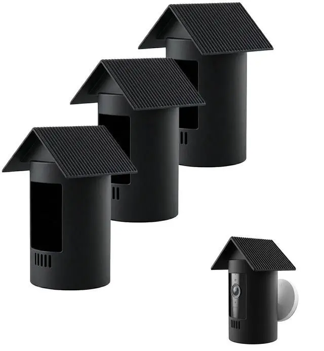 Main image of 3 Pack Weatherproof Silicone Protective Case Cover for Ring Stick Up Cam Battery, Anti-Scratch UV Resistant Skin for Indoor Outdoor