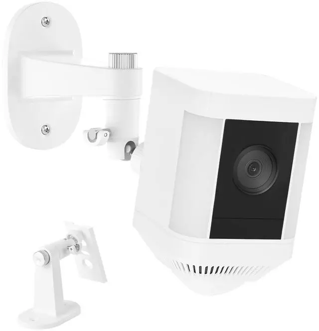 Main image of Adjustable Wall Mount for Spotlight Cam Plus/Pro (Battery) and Stick Up Cam/Pro (Battery), 360° Swivel Mounting Bracket for Indoor and Outdoor Use, White