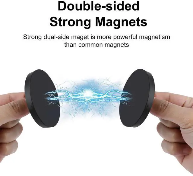 Alt view image 5 of 7 - 2Pack Magnetic Camera Mount Compatible with Ring Stick Up Cam Battery