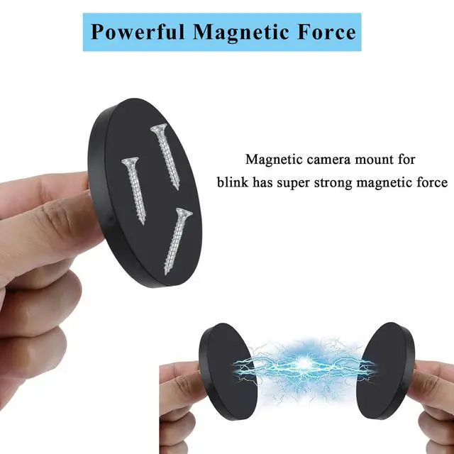 Alt view image 5 of 7 - Magnetic Camera Mount Compatible with Ring Outdoor Cam Plus & Stick Up Cam