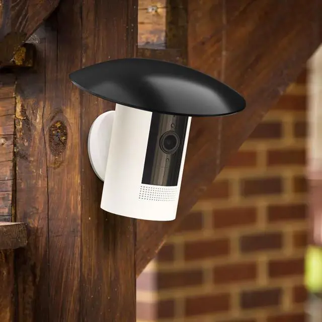 Alt view image 6 of 7 - Rain Shade Cover for Ring Outdoor Cam (1st Gen), White