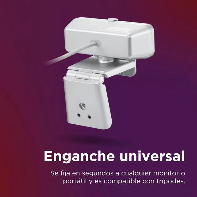 Alt view image 2 of 4 - 310 FHD Webcam, 1080p, FHD Resolution @30 FPS, Plug-and Play USB Connectivity, 1.8M Cable, 2 Integrated Microphones, External Privacy Shutter, White