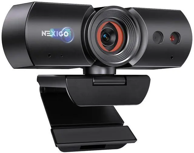 Main image of HelloCam, 1080P Webcam with Windows Hello, True Privacy, Automatic Electronic Shutter, Computer Camera, Microphone, Facial Enhancement, HD USB Web Cam