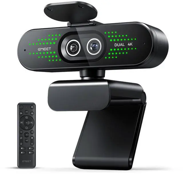 Main image of NOVA 4K Dual-Camera 4K Webcam for PC, Wide-Angle and Telephoto Camera