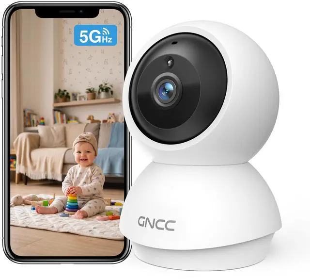Main image of Baby Monitor, 5G WiFi Baby Monitor with Night Vison and Cry Detection