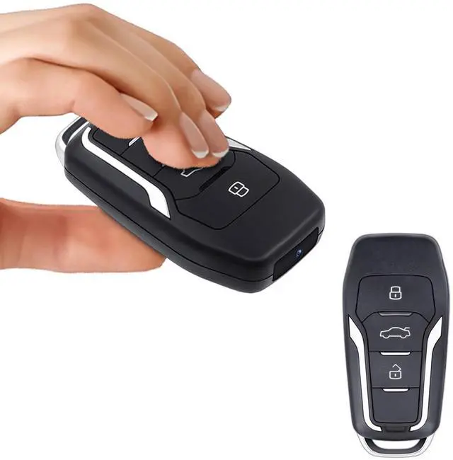 Main image of Portable Car Key Style Mini Camera, 64GB Body Cam,1080P HD Motion Detection Recorder, USB Charging for Home & Personal Property Safety
