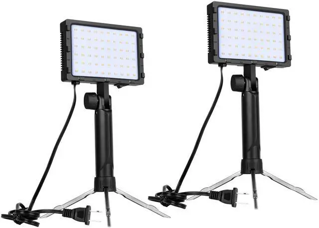 Main image of 60 LED Portable Product Photography Light for Tabletop Photo,2-Pack