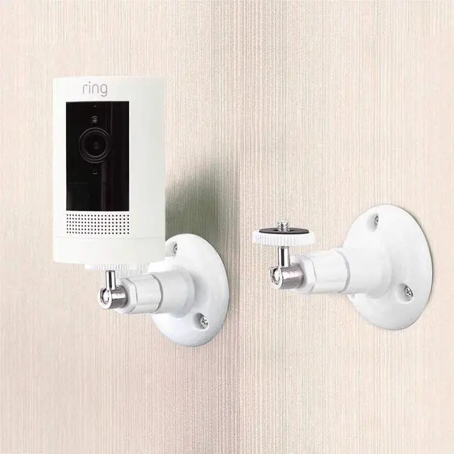 Alt view image 3 of 7 - 2 Pack Camera Wall Mount for R-ing Stick Up Cam & Outdoor Cam Plus, White
