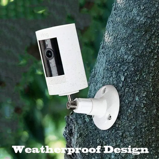 Alt view image 7 of 7 - 2 Pack Camera Wall Mount for R-ing Stick Up Cam & Outdoor Cam Plus, White