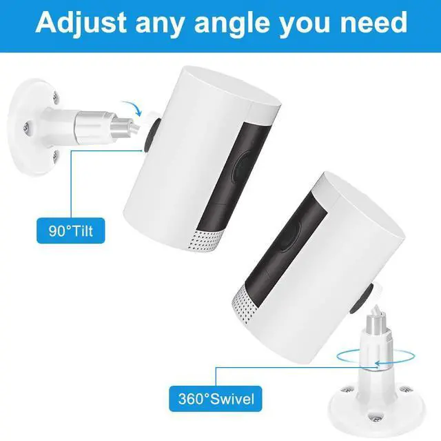 Alt view image 6 of 7 - 1 Pack Adhesive Ring Camera Mount Stick Up Mount Holder