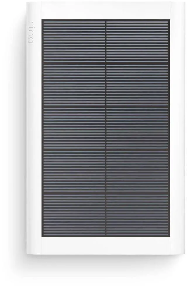 Main image of Small Solar Panel, 1.9W for Outdoor Cam Plus, Outdoor Cam (Stick Up Cam), Stick Up Cam Pro, Spotlight Cam Plus, Spotlight Cam Pro - White