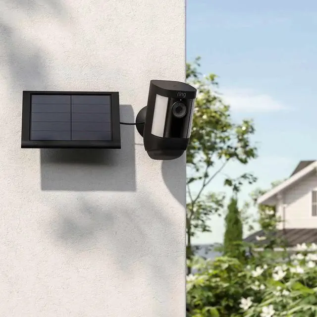 Alt view image 5 of 5 - Solar Panel (2nd Generation), 4W for Outdoor Cam Plus, Outdoor Cam (Stick Up Cam), Stick Up Cam Pro, Spotlight Cam Plus, Spotlight Cam Pro - Black