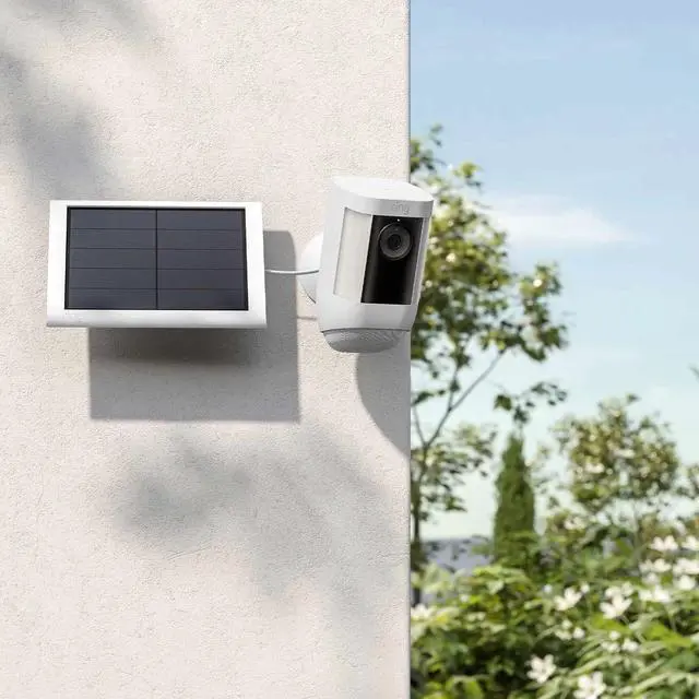 Alt view image 5 of 5 - Solar Panel (2nd Generation), 4W for Outdoor Cam Plus, Outdoor Cam (Stick Up Cam), Stick Up Cam Pro, Spotlight Cam Plus, Spotlight Cam Pro - White