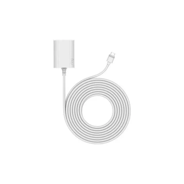 Alt view image 3 of 5 - Indoor/Outdoor Power Adapter (USB-C) for Outdoor Cam Plus, Stick Up Cam Pro, Spotlight Cam Plus, Spotlight Cam Pro - White
