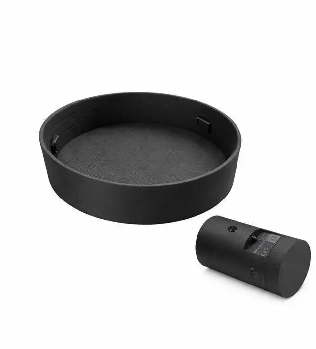 Main image of Battery Door Cover for Ring Outdoor Cam fit Both Stick up & Plus Camera - Black