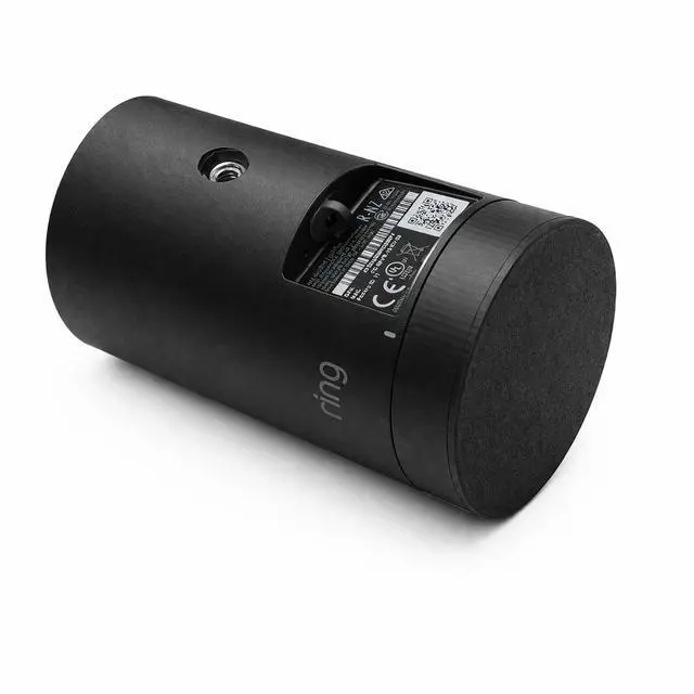 Alt view image 2 of 4 - Battery Door Cover for Ring Outdoor Cam fit Both Stick up & Plus Camera - Black
