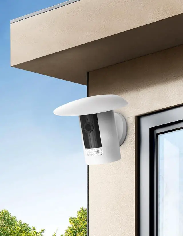 Alt view image 5 of 7 - Rain Shade Cover for Ring Outdoor Cam (1st Gen), White