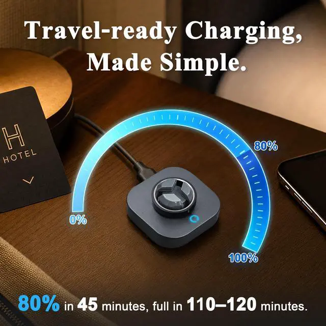 Alt view image 4 of 7 - Charger Compatible with Ou-ra Ring Gen 4