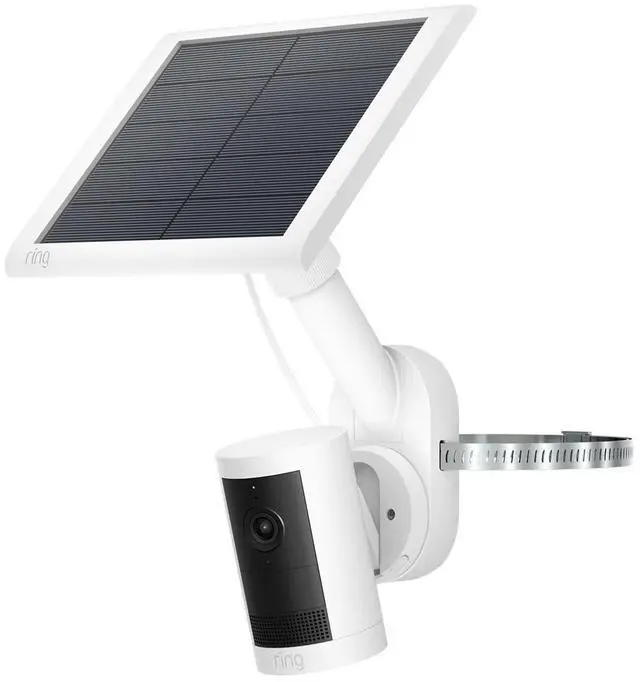 Main image of All-New Ring Pole and Wall Mount for Cameras and Solar Panels, White