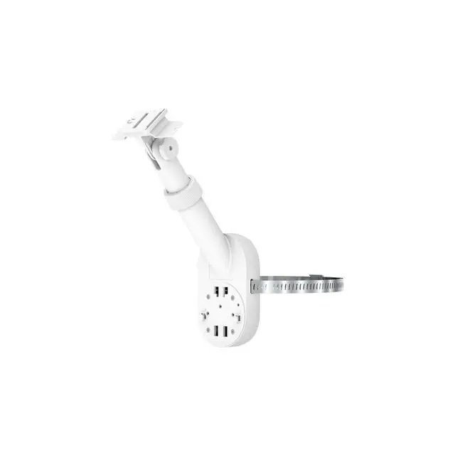 Alt view image 3 of 6 - All-New Ring Pole and Wall Mount for Cameras and Solar Panels, White