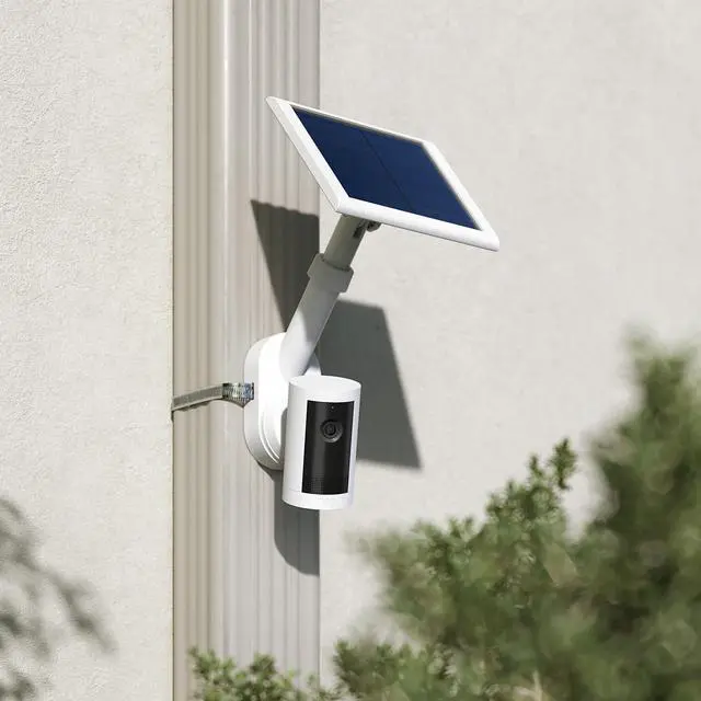 Alt view image 5 of 6 - All-New Ring Pole and Wall Mount for Cameras and Solar Panels, White