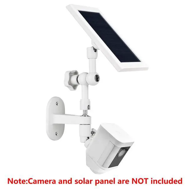 Alt view image 3 of 7 - 2-in-1 Wall Mount for Ring Solar Panel, Ring Stick Up Cam Battery, Spotlight Cam and Spotlight Cam Plus/Pro(Battery), Adjustable Angle to Get Maximum Sunlight for Your Solar Panel