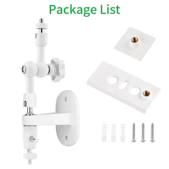 Alt view image 7 of 7 - 2-in-1 Wall Mount for Ring Solar Panel, Ring Stick Up Cam Battery, Spotlight Cam and Spotlight Cam Plus/Pro(Battery), Adjustable Angle to Get Maximum Sunlight for Your Solar Panel