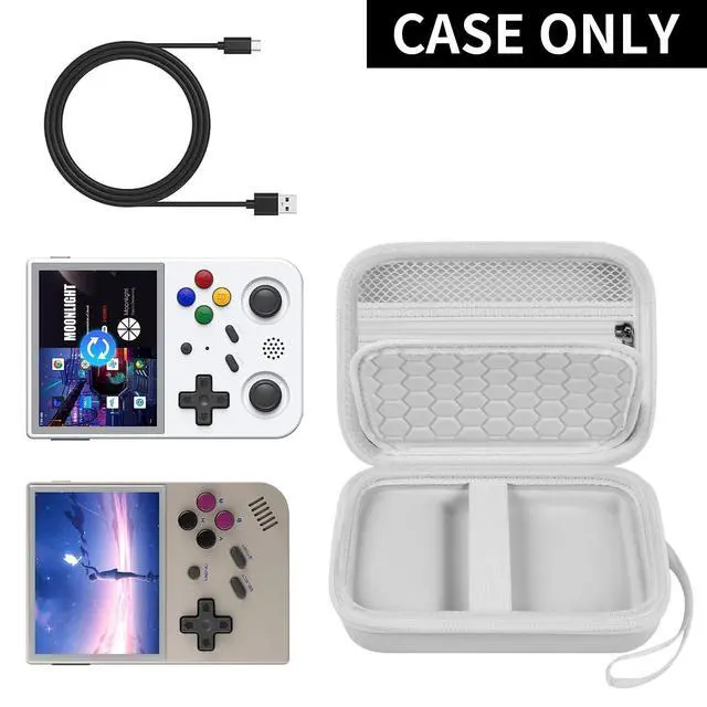 Alt view image 2 of 7 - Travel Case for RG353V/RG353VS Retro Handheld Game Console Android