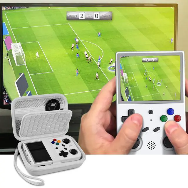 Alt view image 7 of 7 - Travel Case for RG353V/RG353VS Retro Handheld Game Console Android