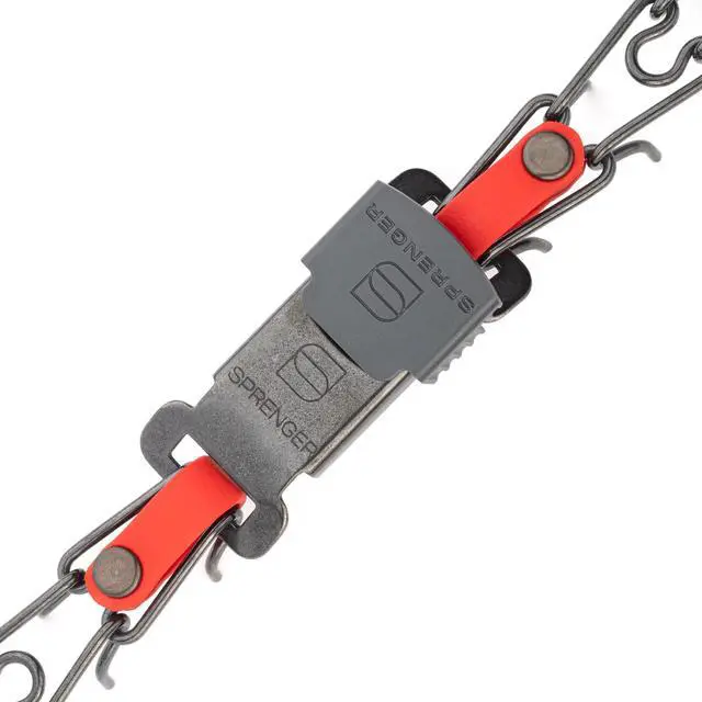 Alt view image 4 of 7 - Black Stainless Steel Dog Collar with Quick Release ClicLock Buckle and Biothane Insert Training Collar Made in Germany (Cherry Red, 16in x 2.25mm(Neck Size up to 13-14in))